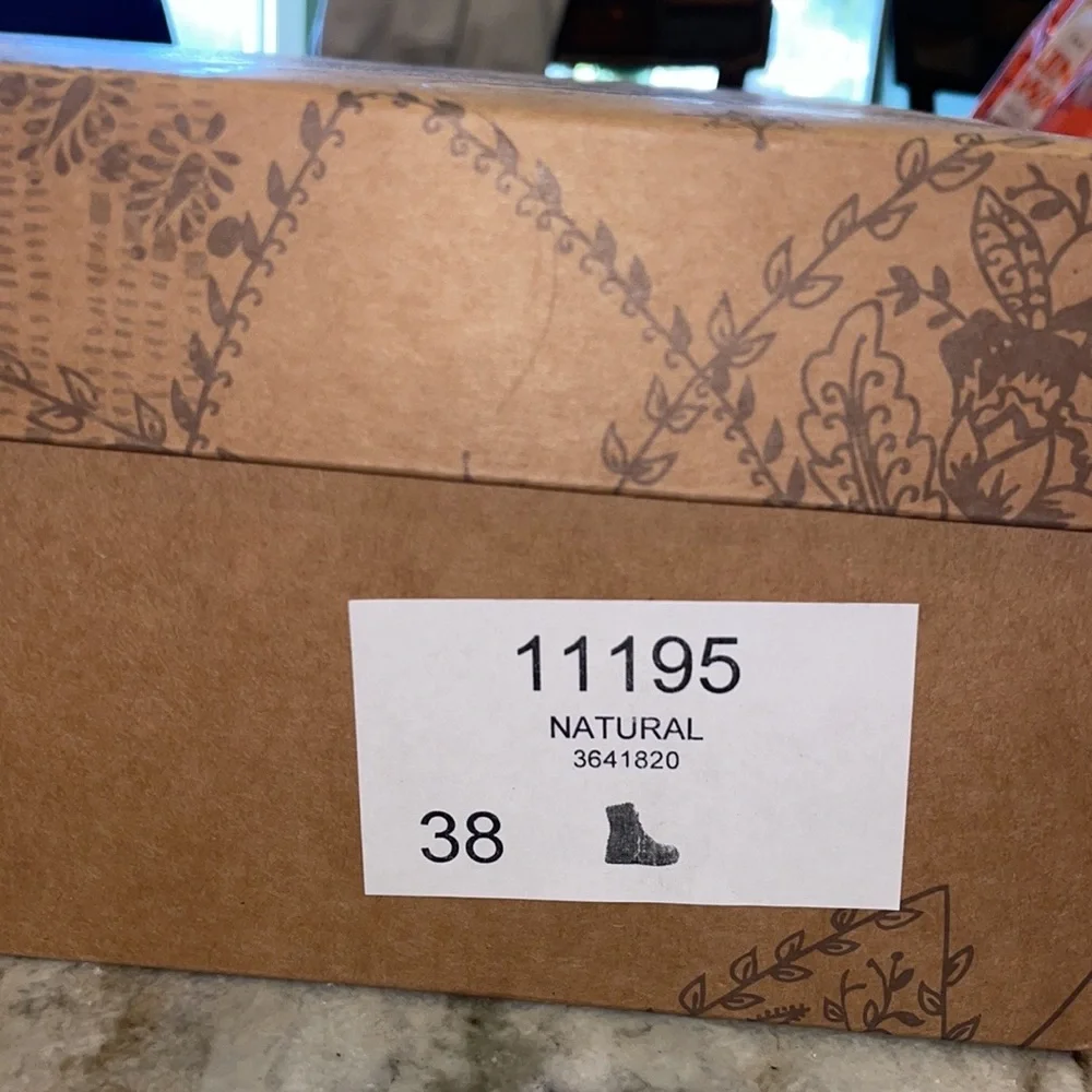 Free People Camp Out Canvas Lace-Up Boots in Natural - Picture 13 of 15